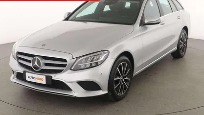 Usata Mercedes C220 Executive 194 CV (142 kW) 2021 Argento Station wagon