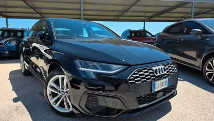 Usata Audi A3 Advanced 150 CV (110 kW) 2022 Nero Berlina