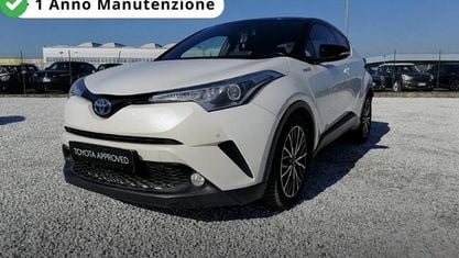 Usata Toyota C-HR Lounge 98 CV (72 kW) 2017 Bianco SUV