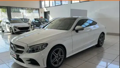 Usata Mercedes C220 Premium 194 CV (142 kW) 2018 Bianco Coupé