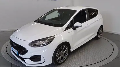 Usata Ford Fiesta ST-Line X 125 CV (91 kW) 2023 Frozen white Utilitaria