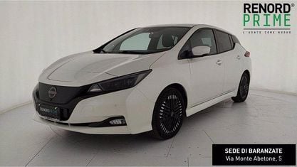 Usata Nissan Leaf N-Connecta 110 kW (150 CV) 2023 Bianco Utilitaria