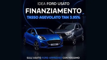 Usata Ford Puma ST-Line 125 CV (91 kW) 2022 Azzurro metallizzato SUV