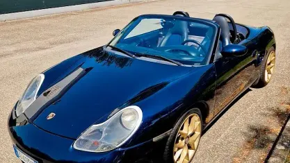 Usata Porsche Boxster 230 CV (169 kW) 2004 Bluazzurro Cabrio