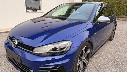 Usata VW Golf VII R 310 CV (228 kW) 2017 Blu Berlina