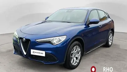 Usata Alfa Romeo Stelvio Business 190 CV (139 kW) 2021 Blu SUV
