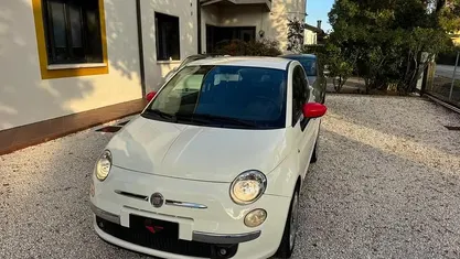 Usata Fiat 500 Sport 69 CV (50 kW) 2009 Bianco Cabrio