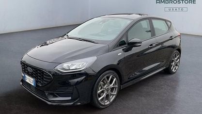 Usata Ford Fiesta ST-Line 125 CV (91 kW) 2023 Agate black Berlina