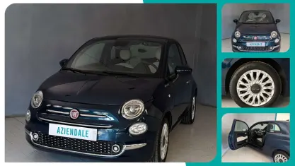 Usata Fiat 500 Dolcevita 70 CV (51 kW) 2021 Blu/azzurro Berlina