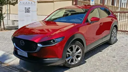 Usata Mazda CX-30 Exclusive 150 CV (110 kW) 2021 Rosso SUV