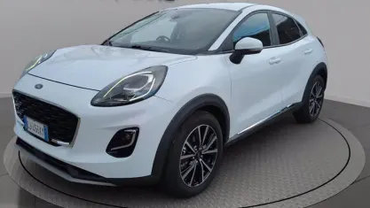 Usata Ford Puma Titanium S 125 CV (91 kW) 2022 Bianco frozen SUV