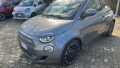 Occasion Fiat 500e La Prima 42 kW (58 ch) 2021 Gris Cabriolet