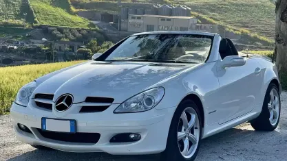 Usata Mercedes SLK200 163 CV (119 kW) 2006 Bianco Cabrio