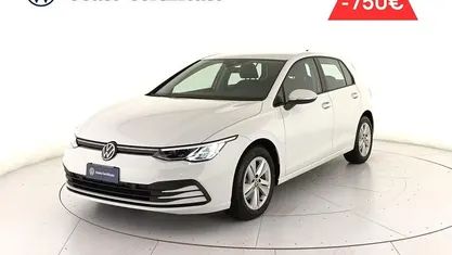 Usata VW Golf VIII Life 116 CV (85 kW) 2022 Bianco Berlina