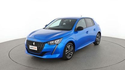 Usata Peugeot 208 Allure 101 CV (74 kW) 2022 Blu Utilitaria