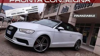 Usata Audi A3 Cabriolet Sport 150 CV (110 kW) 2016 Bianco Cabrio
