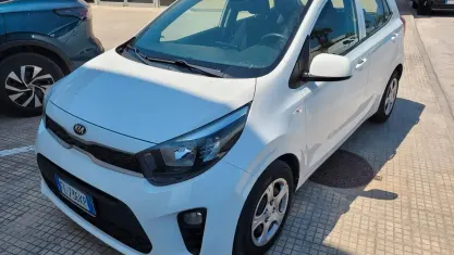 Usata Kia Picanto 67 CV (49 kW) 2018 Bianco Utilitaria