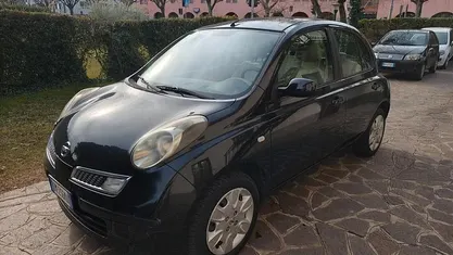 Usata Nissan Micra Acenta 80 CV (58 kW) 2008 Nero Berlina