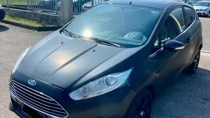 Usata Ford Fiesta Titanium 96 CV (70 kW) 2010 Nero Utilitaria