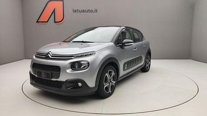 Begagnad Citroën C3 Shine 102 HK (75 kW) 2020 Svart Halvkombi