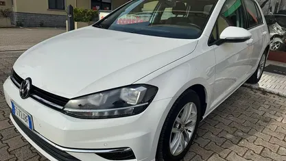 Usata VW Golf VII Business 115 CV (84 kW) 2018 Bianco Berlina