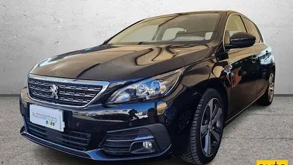 Usata Peugeot 308 Allure 131 CV (96 kW) 2018 Nero Berlina