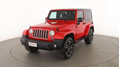 Usata Jeep Wrangler Unlimited Sahara 200 CV (147 kW) 2017 Rosso SUV