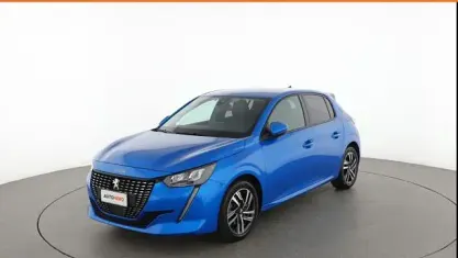Usata Peugeot 208 Allure 101 CV (74 kW) 2021 Blu Utilitaria