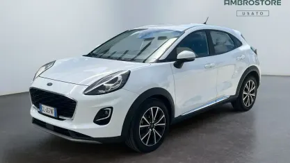 Usata Ford Puma Titanium S 125 CV (91 kW) 2022 Frozen white SUV