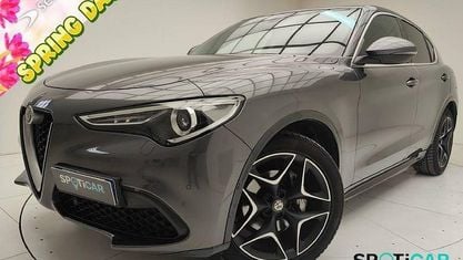 Begagnad Alfa Romeo Stelvio Ti 210 HK (154 kW) 2021 Grå SUV