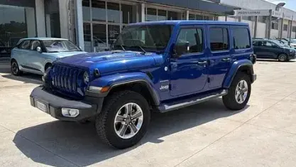 Usata Jeep Wrangler Sahara 200 CV (147 kW) 2019 Blu SUV