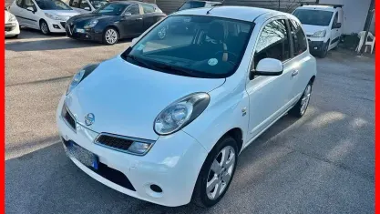 Usata Nissan Micra 78 CV (57 kW) 2010 Bianco Utilitaria