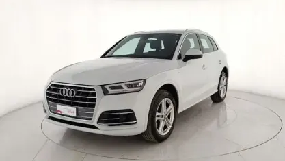 Usata Audi Q5 S-line plus 190 CV (139 kW) 2020 Bianco ghiaccio metallizzato SUV