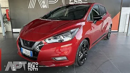 Usata Nissan Micra Tekna 90 CV (66 kW) 2019 Rosso Utilitaria