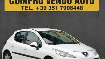 Usata Peugeot 207 70 CV (51 kW) 2009 Bianco Berlina