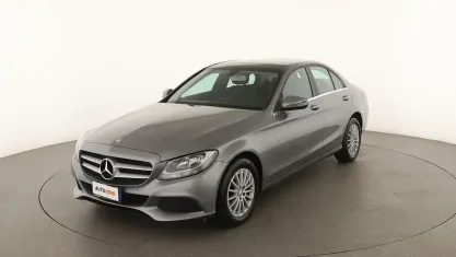 Usata Mercedes C200 Executive 135 CV (99 kW) 2016 Argento Berlina