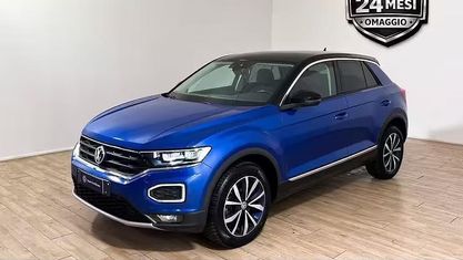 Brugt VW T-Roc Style 116 HK (85 kW) 2018 Blå SUV