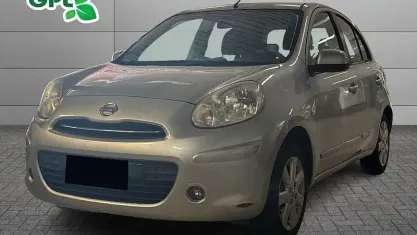 Usata Nissan Micra Acenta 80 CV (58 kW) 2012 Argento Utilitaria
