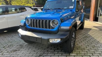 Nowe Jeep Wrangler Unlimited Sahara 272 KM (200 kW) 2025 Niebieski SUV