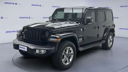 Usata Jeep Wrangler Unlimited Sahara 200 CV (147 kW) 2020 Nero SUV