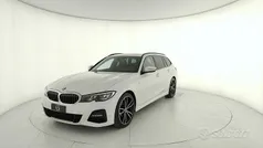 Bianco Usata 2022 BMW 320e M Sport Station wagon | 28.900 € (Super prezzo)