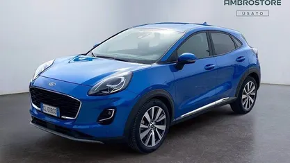 Usata Ford Puma Titanium X 125 CV (91 kW) 2022 Blu SUV