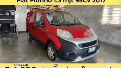Usata Fiat Fiorino 95 CV (69 kW) 2017 Rosso Monovolume