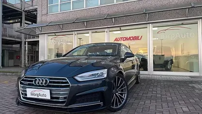 Usata Audi A5 S-Line 190 CV (139 kW) 2019 Grigio Coupé