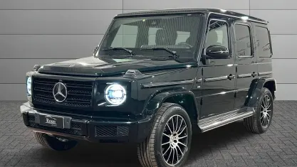 Usata Mercedes G500 Premium Plus 421 CV (309 kW) 2018 Verde smeraldo SUV