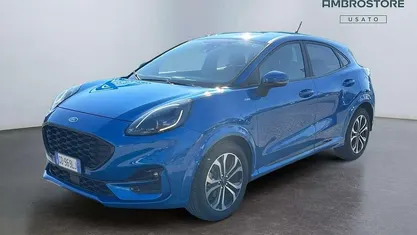 Usata Ford Puma ST-Line 125 CV (91 kW) 2021 Desert island blue SUV
