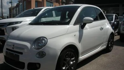 Bianco Usata 2015 Fiat 500S S Due volumi | 9500 € (Buon prezzo)