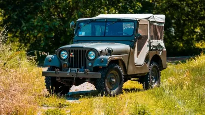 Usata Jeep Willys 71 CV (52 kW) 1950 Verde SUV