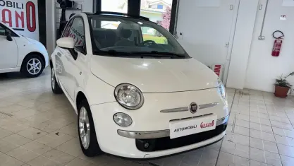 Usata Fiat 500C Lounge 69 CV (50 kW) 2014 Bianco Cabrio