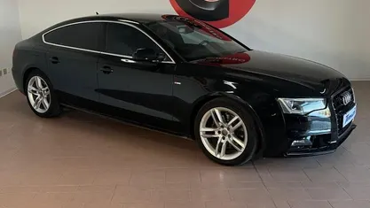 Usata Audi A5 S-Line 136 CV (100 kW) 2015 Nero Coupé